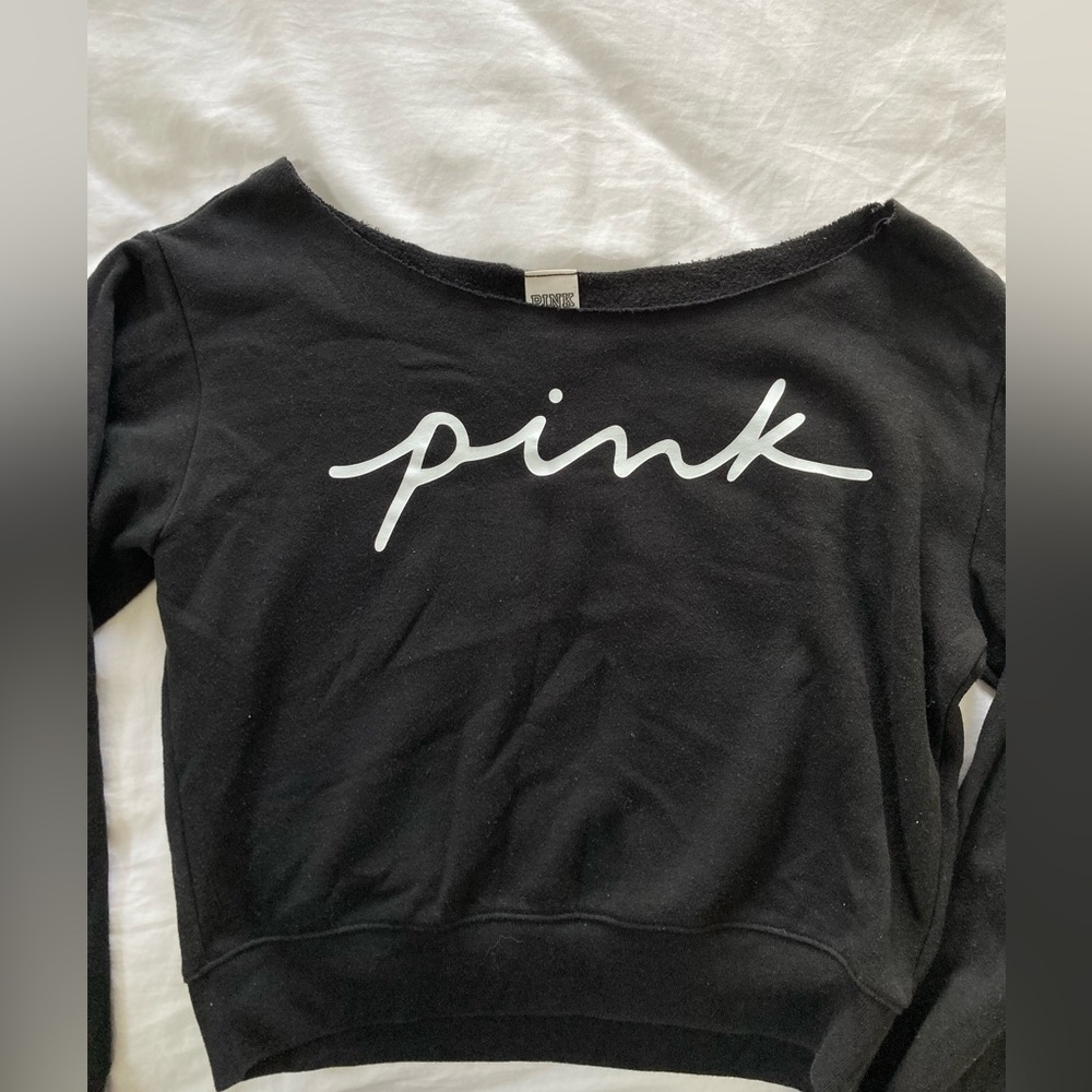 off shoulder sweatshirt